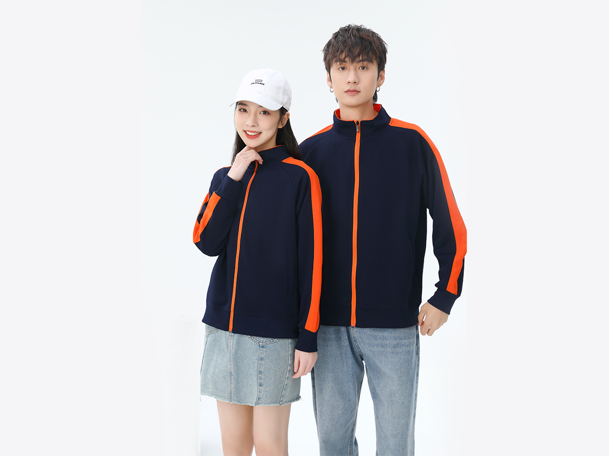 撞色立領衛(wèi)衣定制 撞色立領衛(wèi)衣定制