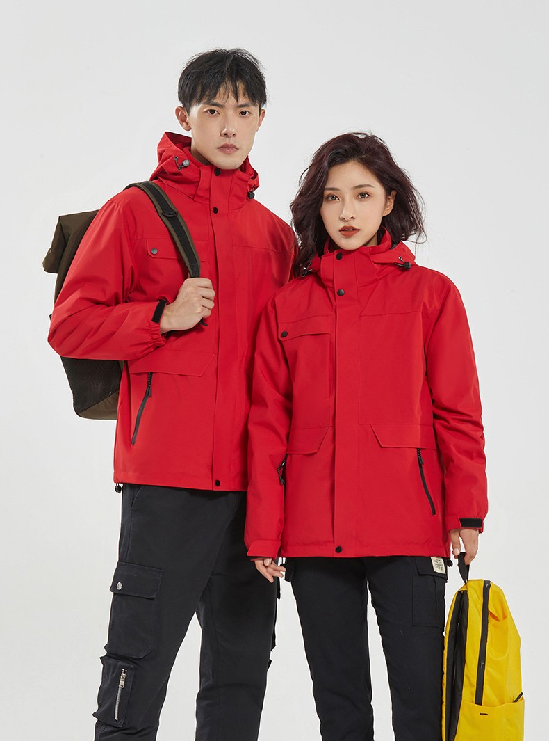 沖鋒衣模特上身效果展示圖 沖鋒衣模特上身效果展示圖