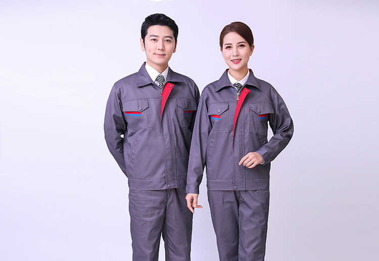 HTSD-W401━W402春秋長(zhǎng)袖滌棉工作服